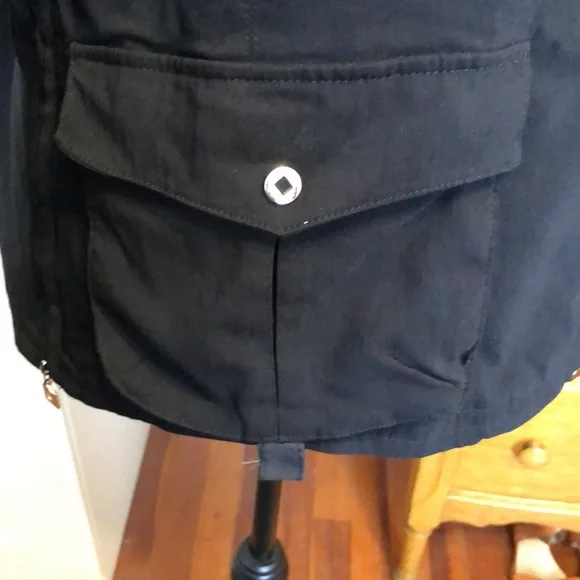 Jamie Sadock Black Jacket with Metal details Size L - Picture 6 of 14